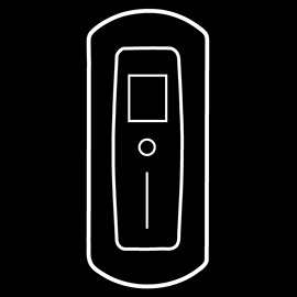 ไอคอนเครื่องชาร์จพกพา Creaxio